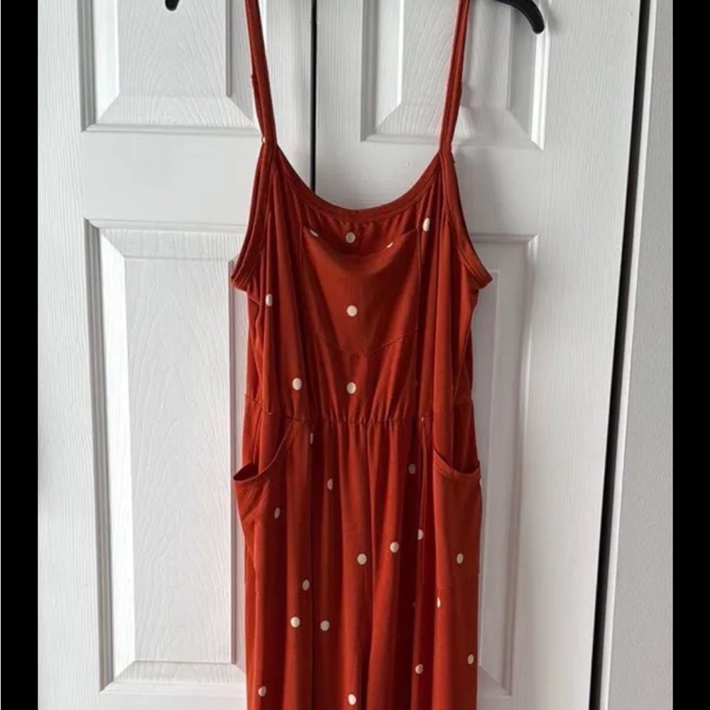 Lularoe orange jumpsuit